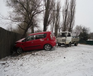 Авария в районе улицы Гоголевской