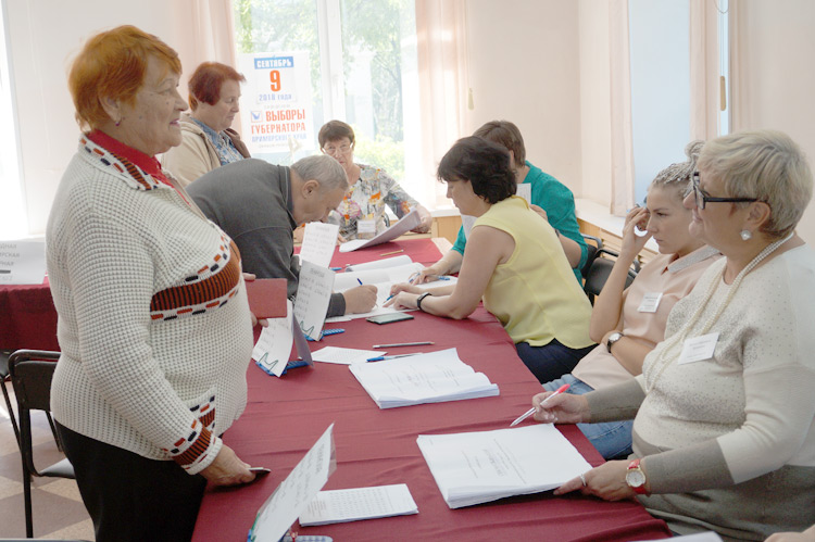 Явка избирателей Партизанска была выше, чем на предыдущих губернаторских выборах