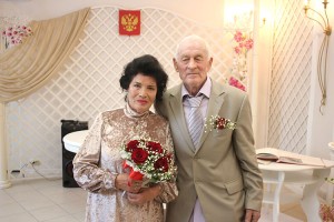 Бриллиантовые юбиляры Валентина и Анатолий Симановские