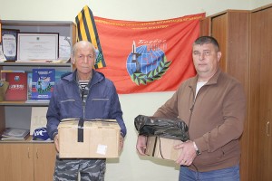 Посылки от ветеранов доставят участники организации «Боевое братство»