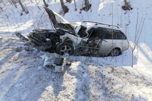 Авария на трассе Шкотово-Партизанск