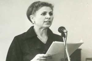 Мария Григорьевна в должности секретаря горисполкома