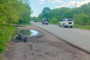 В селе Казанка под колеса автомобиля попал ребенок на велосипеде
