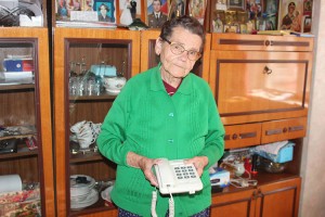 Много лет Александра Ивановна работала почтальоном и телефонисткой