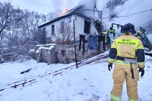 Во время пожара на улице Шевченко погибли два человека